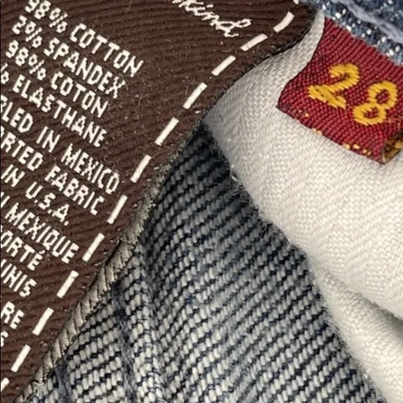 Seven For All Mankind Women's Distressed
Bootcut Denim Jeans Size 28 - Picture 10 of 10